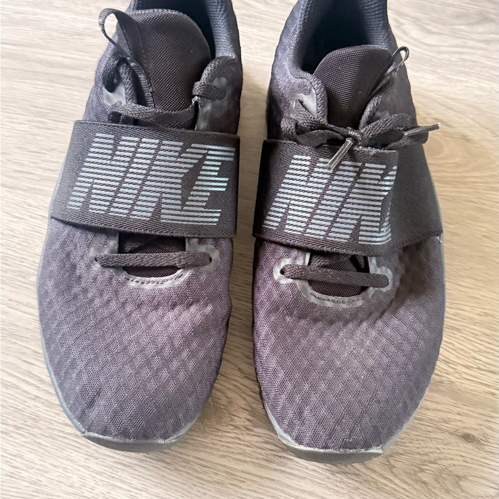 Nike Charcoal Strap Sneakers